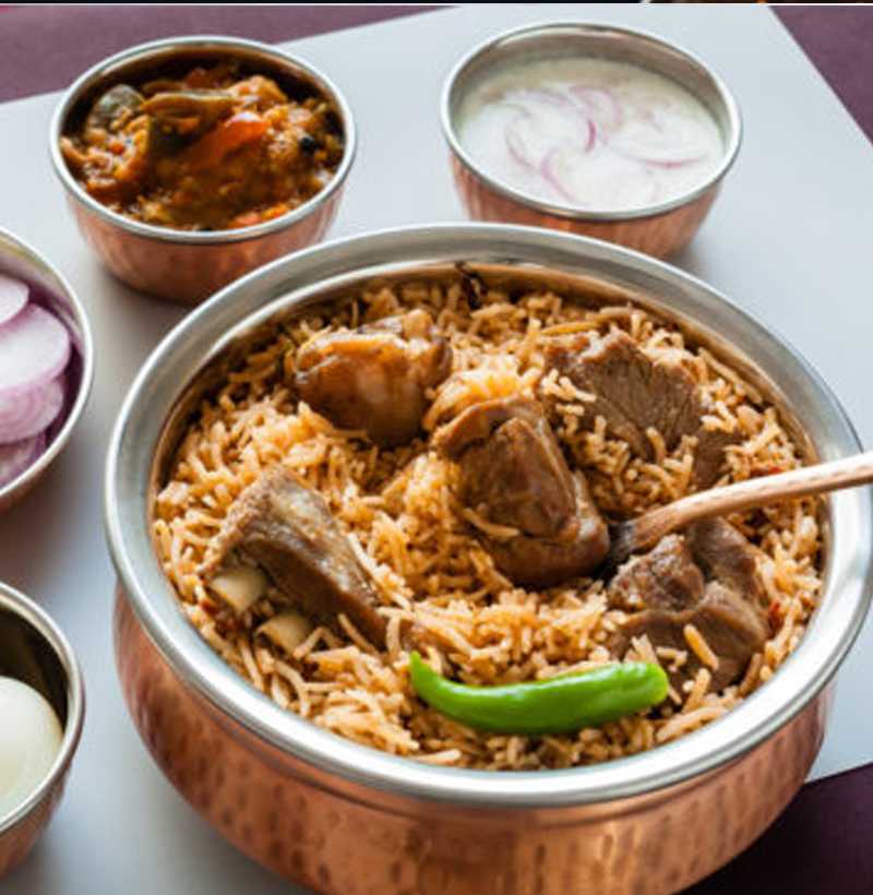 Vijayawada special Biryani’s Traditional Hyderabadi Dum Biryani Omaha