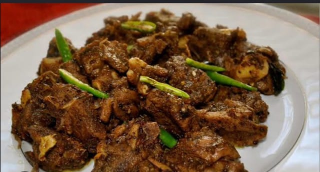 Goat Pepper Fry.