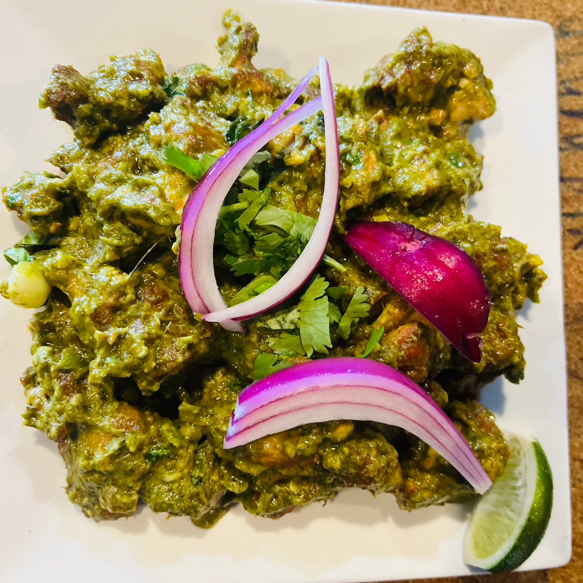 Pachi Mirchi Chicken.