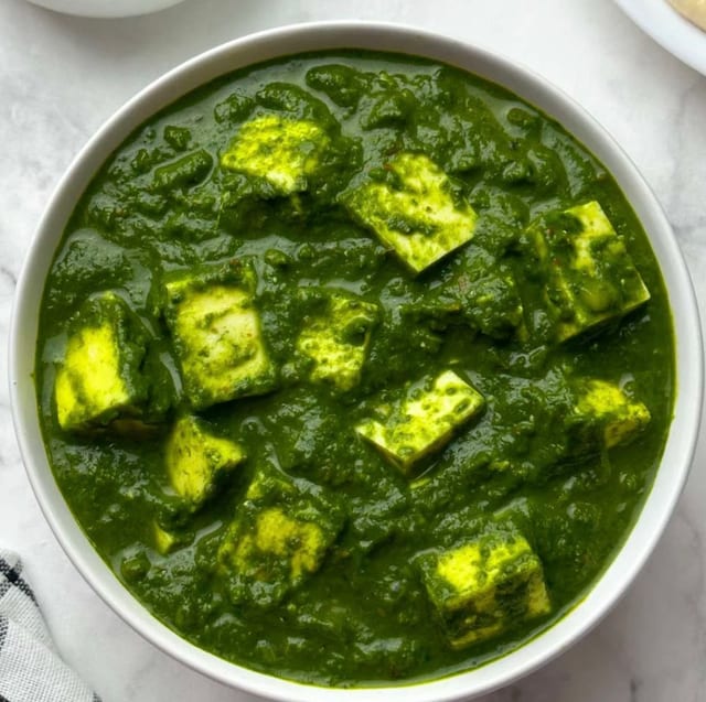 Paneer Palak.