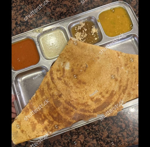 Onion Dosa.