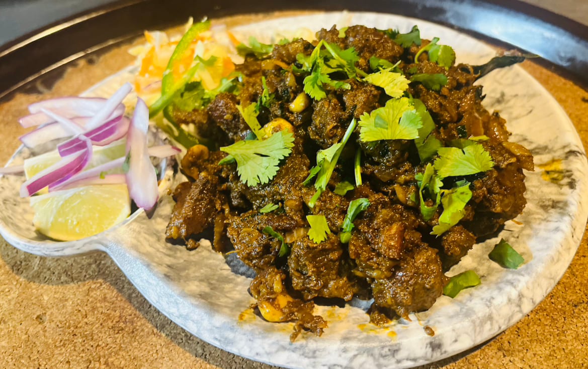 Lamb Pepper Fry.