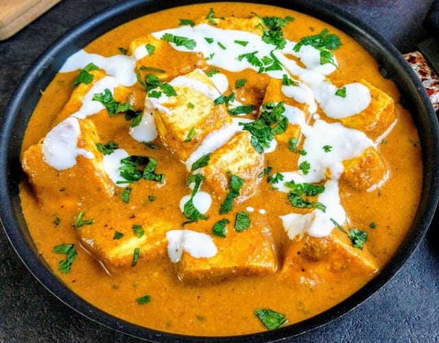 Paneer Butter Masala.
