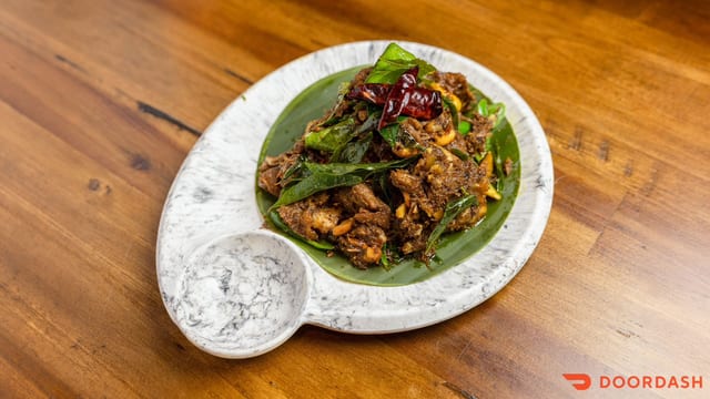 Goat Pepper Fry.