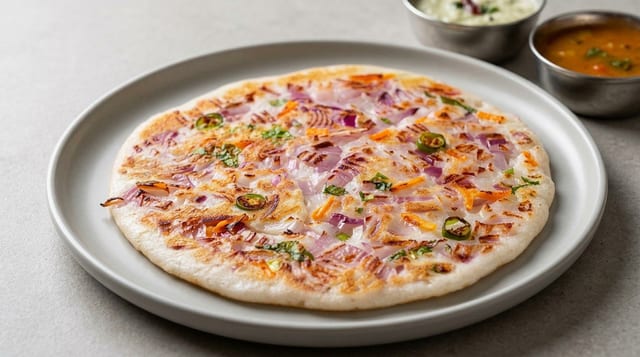 Onion Uttapam.