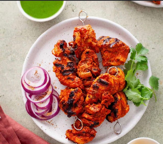 Chicken Tikka Kabab.