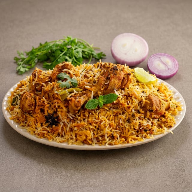 Chicken Dum Biryani Jumbo.