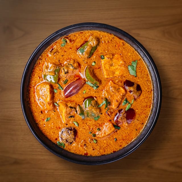 Paneer Tikka Masala.