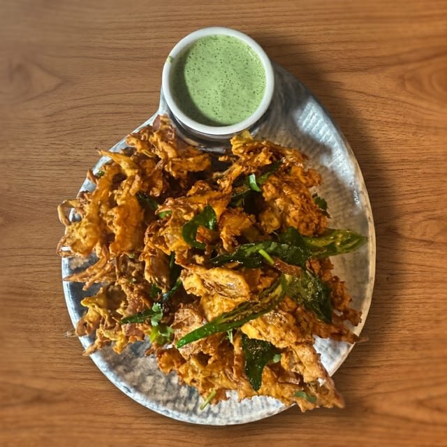Onion Pakora.