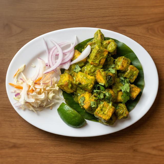 Pachi Mirchi Paneer.