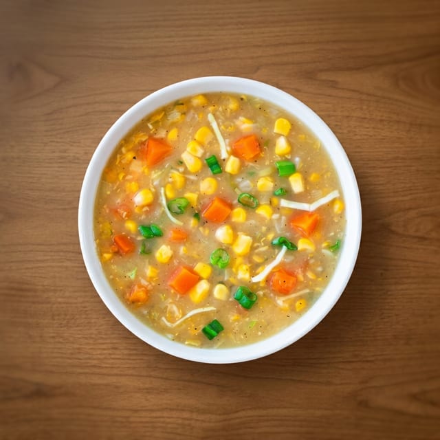 Veg Corn Soup.