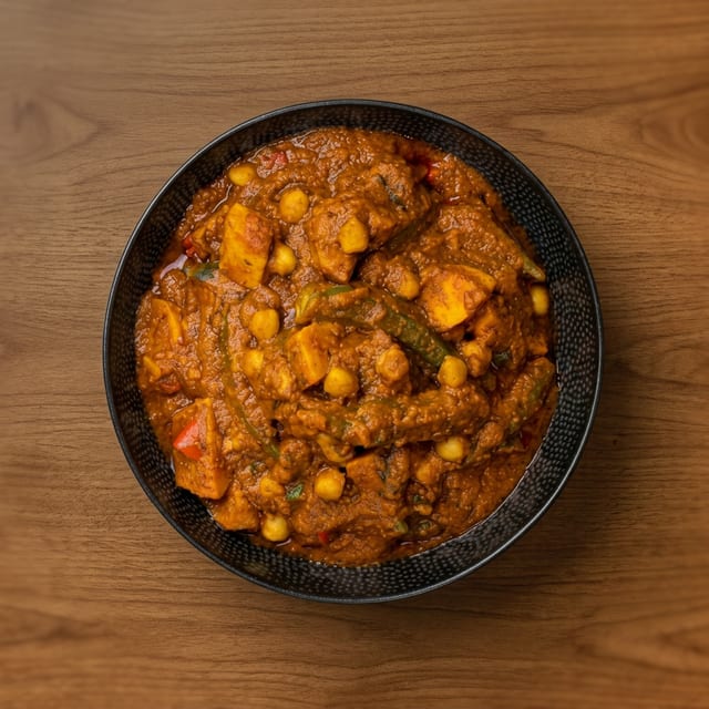 Veg Vindaloo.