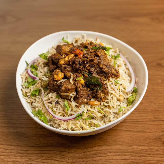 Goat Pulav.
