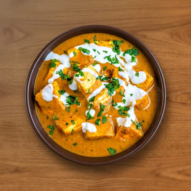 Paneer Butter Masala.